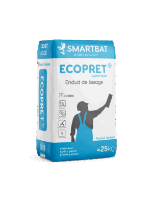 ECOPRET CACHET BLEU