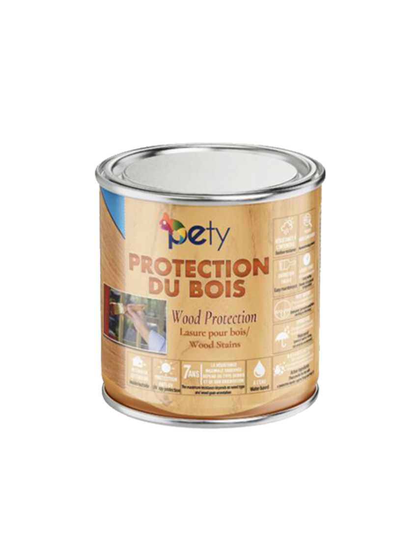 PROTECTION DU BOIS LASURE A BASE D’EAU